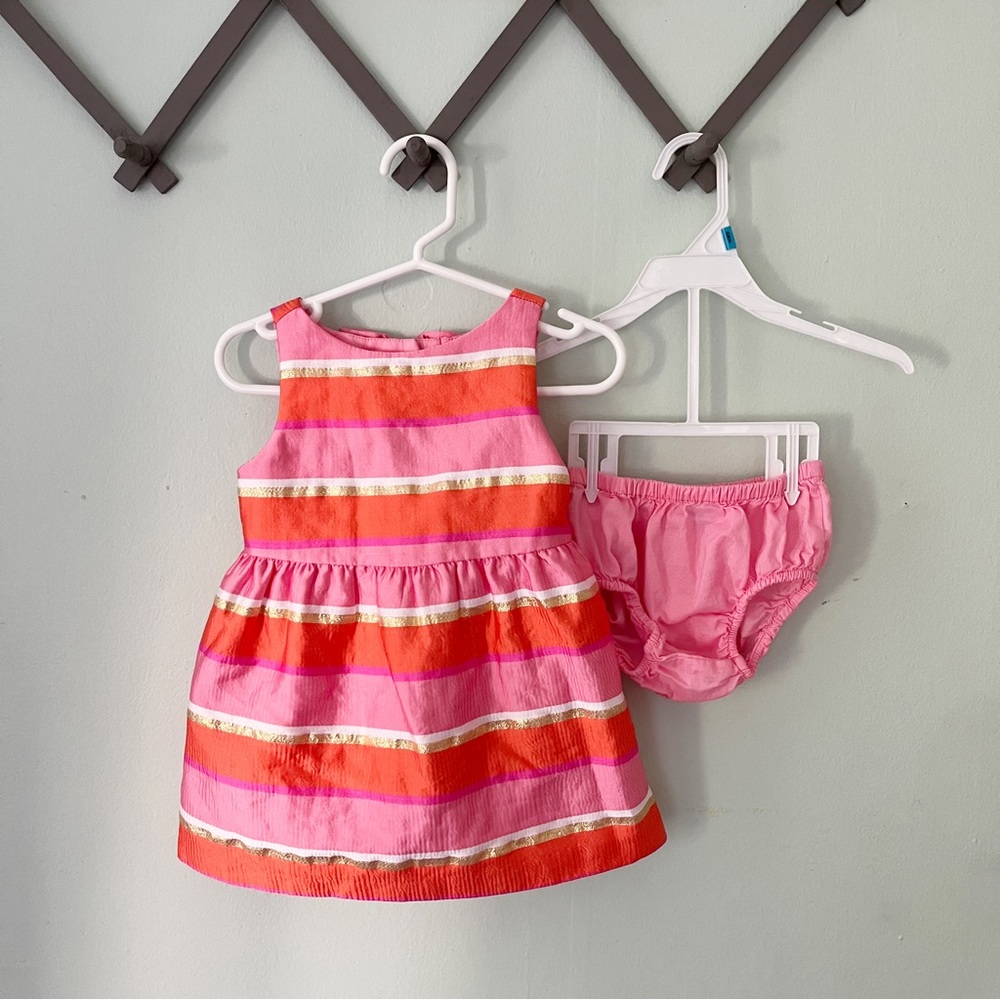 Janie and Jack Clementine Stripe Dress